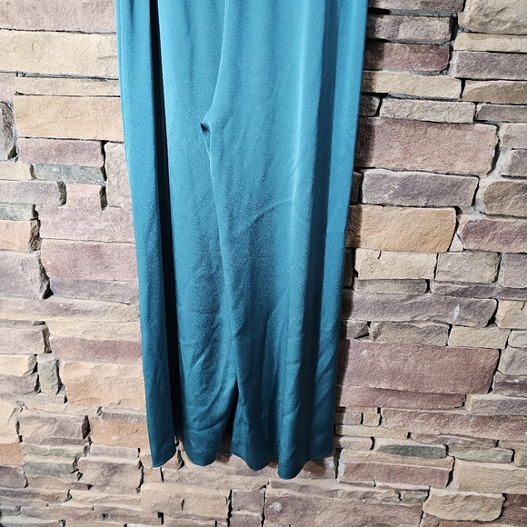 CAROLINA RITZLER Irma Sleeveless Tie-Waist Satin Jumpsuit size US 2 - Picture 13 of 13